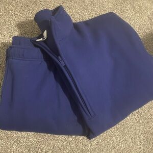 Aritzia bryon blue sweat set